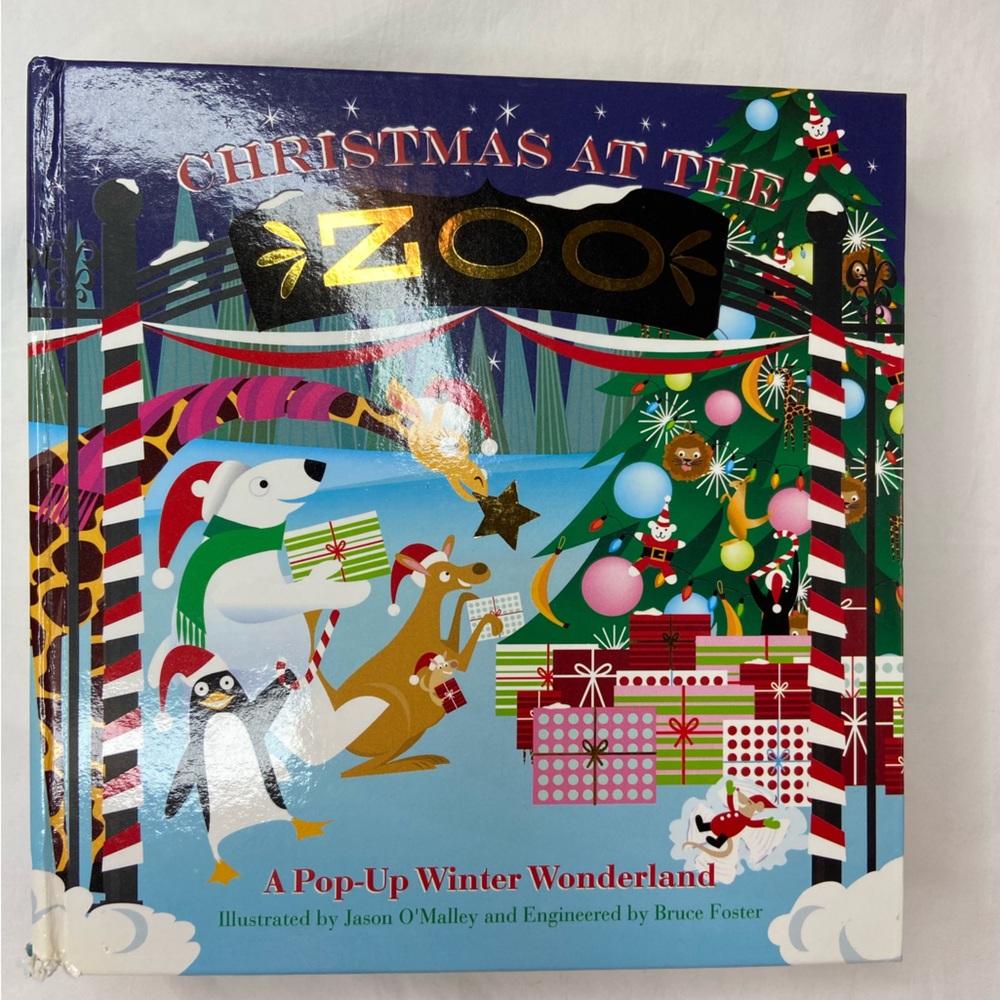 Pop Up Book Christmas At the Zoo: A winter Wonderland Like new condition